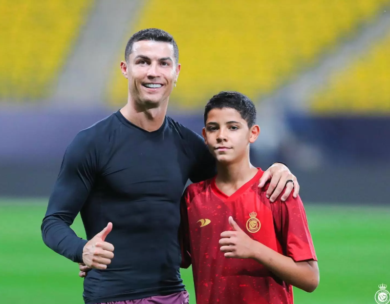 Filho de Cristiano Ronaldo é contratado para a base de clube saudita