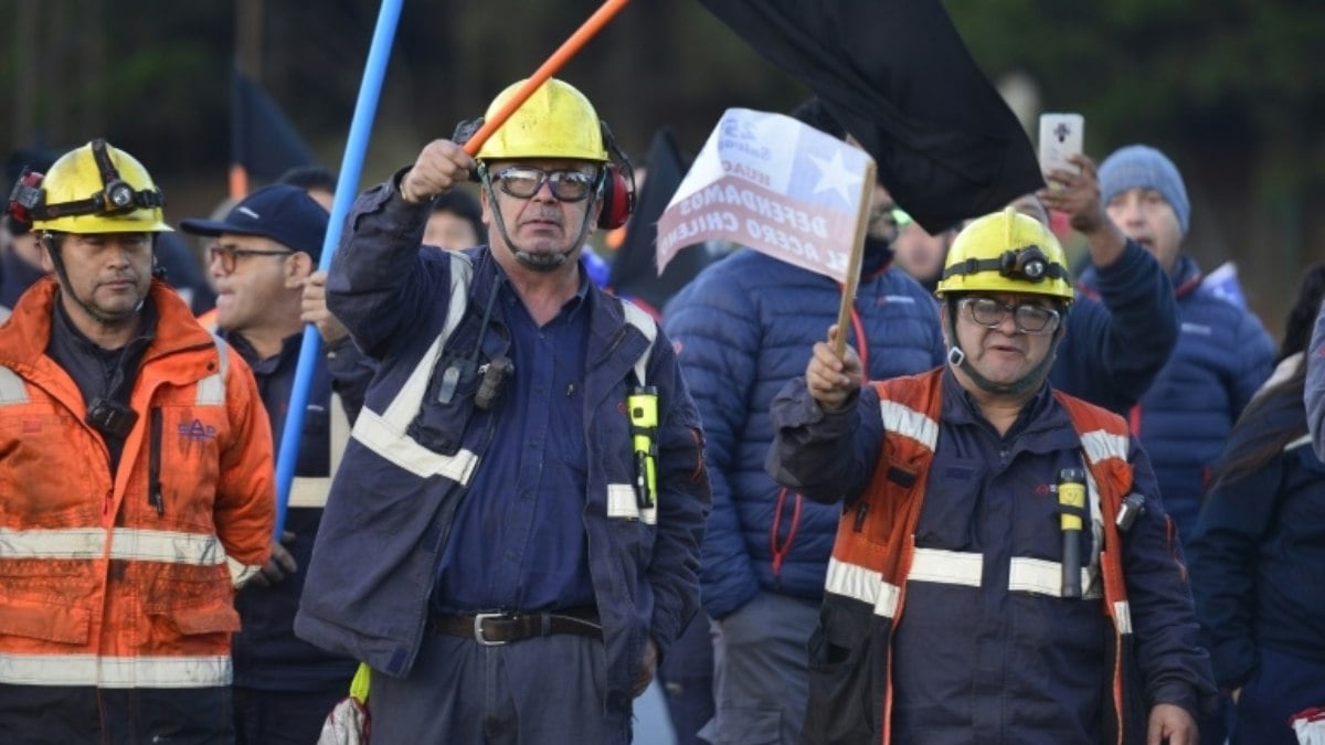 Maior siderúrgica do Chile anuncia retomada de operações Maior siderúrgica do Chile anuncia retomada de operações