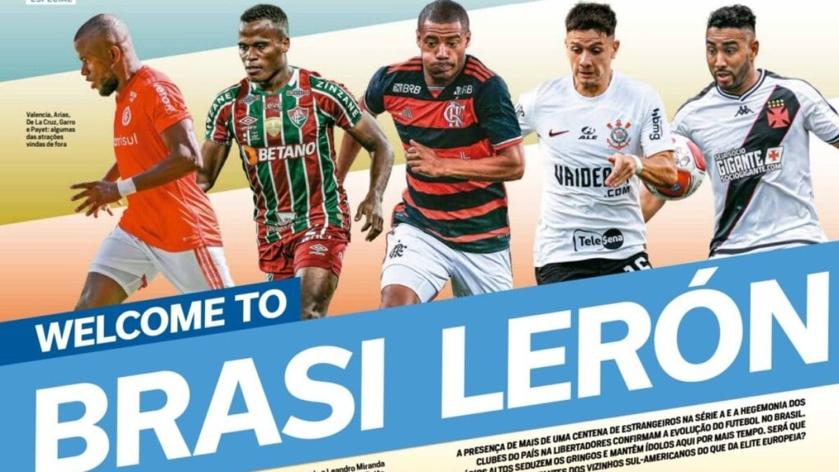 a explosão no número de estrangeiros do Brasileirão a explosão no número de estrangeiros do Brasileirão