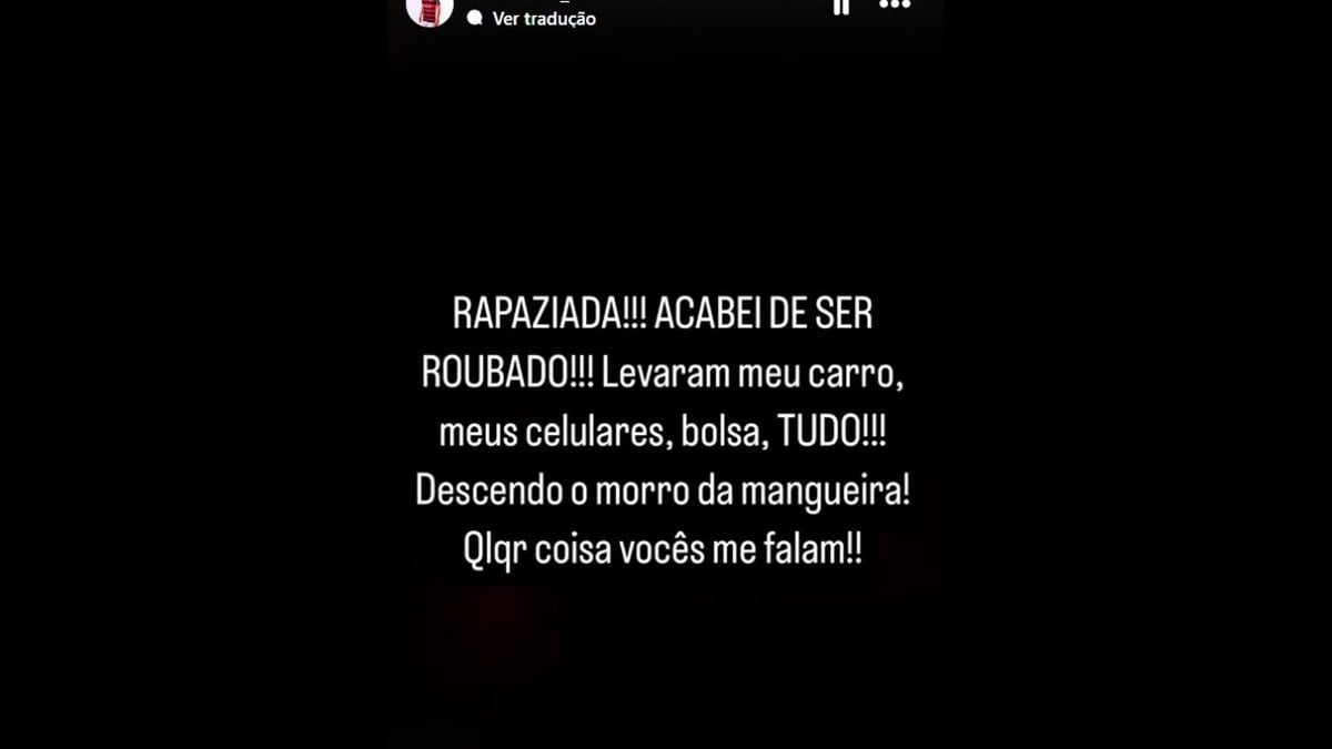 Matheus Gonçalves, do Flamengo, é assaltado após conquista do Carioca Matheus Gonçalves, do Flamengo, é assaltado após conquista do Carioca