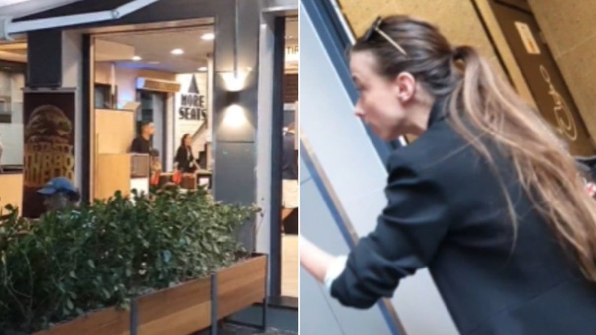 Mãe e filha moram há três meses em Mc Donalds do Leblon; entenda Mãe e filha moram há três meses em Mc Donalds do Leblon; entenda
