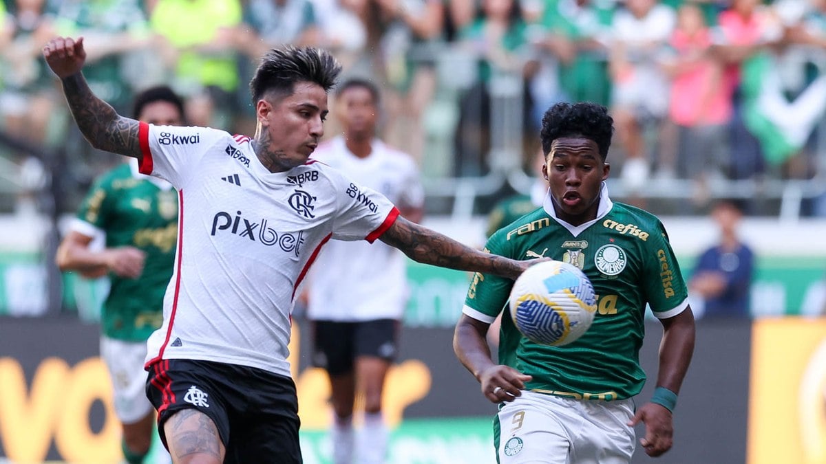 Palmeiras e Flamengo empatam sem gols em jogo de pouca inspiração Palmeiras e Flamengo empatam sem gols em jogo de pouca inspiração
