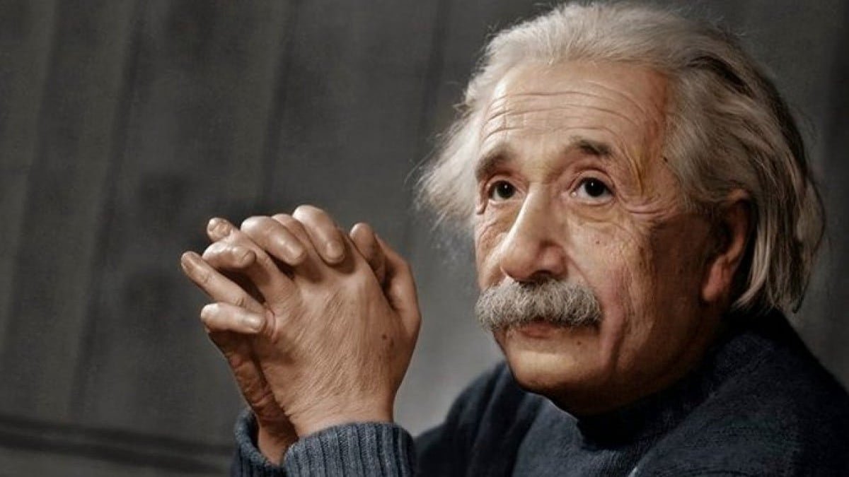 A reflexão de Albert Einstein
sobre ciência e religião