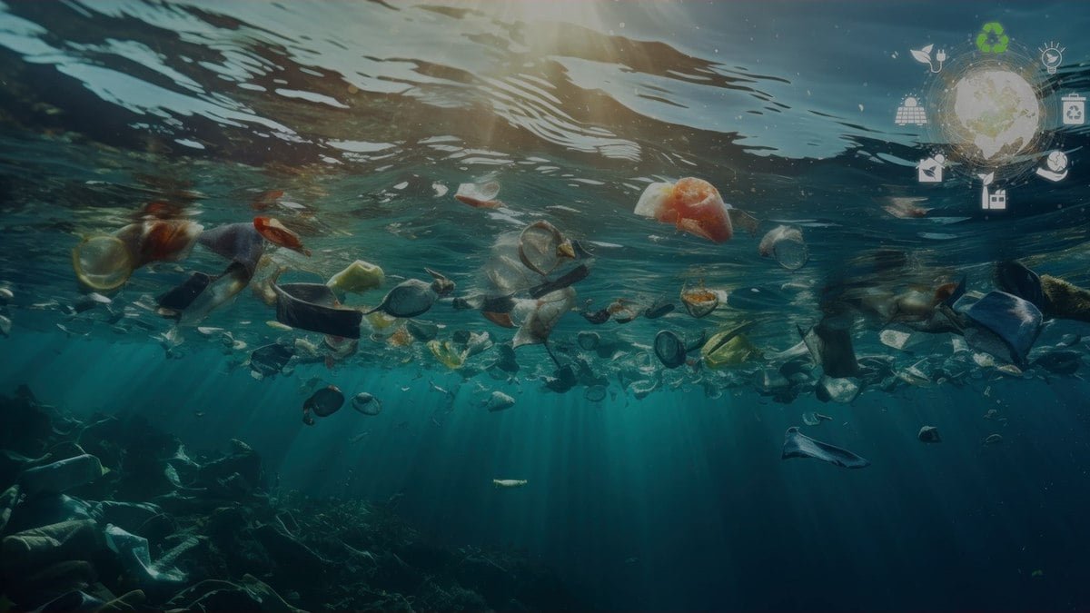 plástico nos oceanos, padrões ISO e ESG, mudanças climáticas