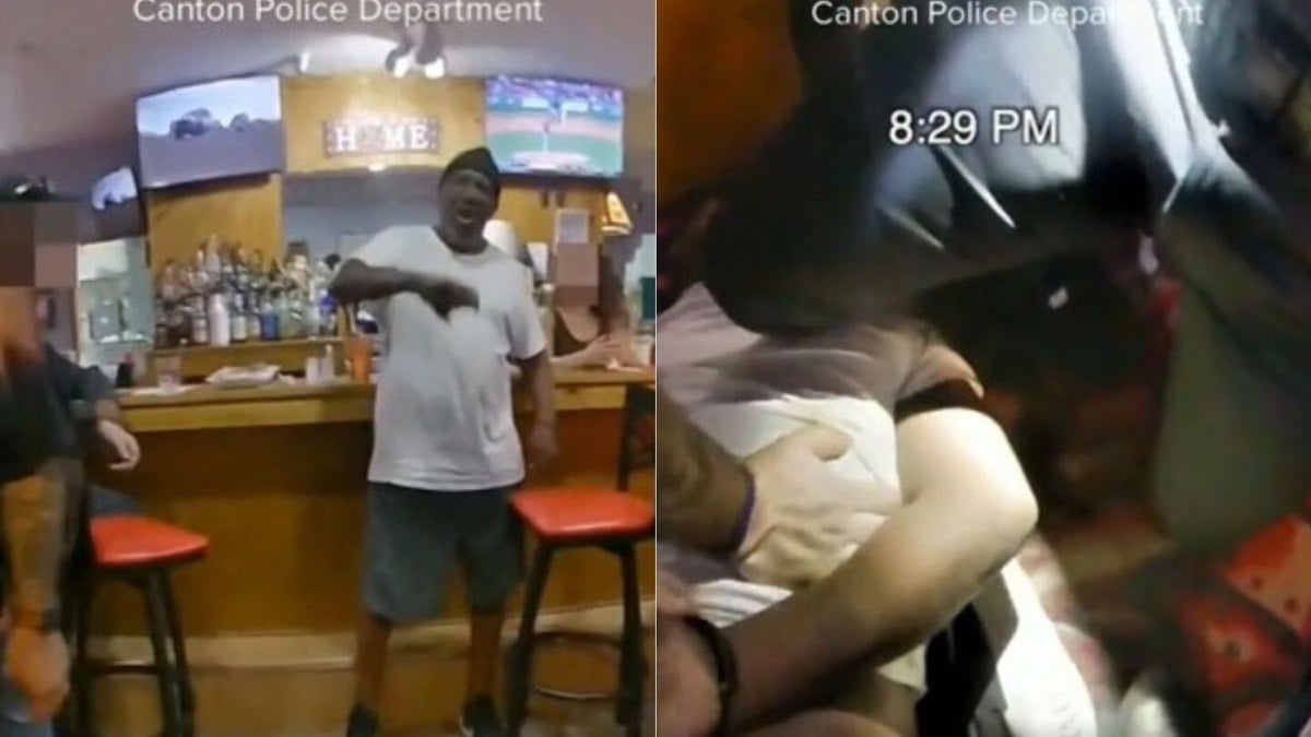 Homem negro morre em ação policial nos EUA: ‘não consigo respirar’ Homem negro morre em ação policial nos EUA: ‘não consigo respirar’