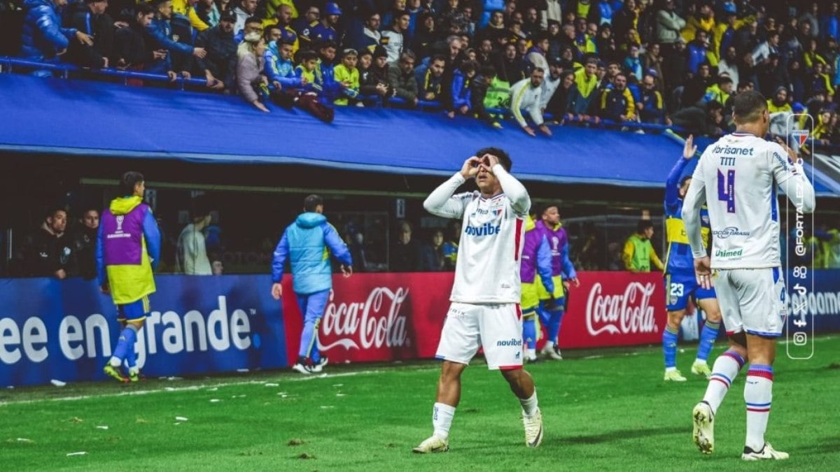Kervin Andrade salva classificação do Fortaleza pela Sul-Americana e comemora: “É um sonho” Kervin Andrade salva classificação do Fortaleza pela Sul-Americana e comemora: “É um sonho”