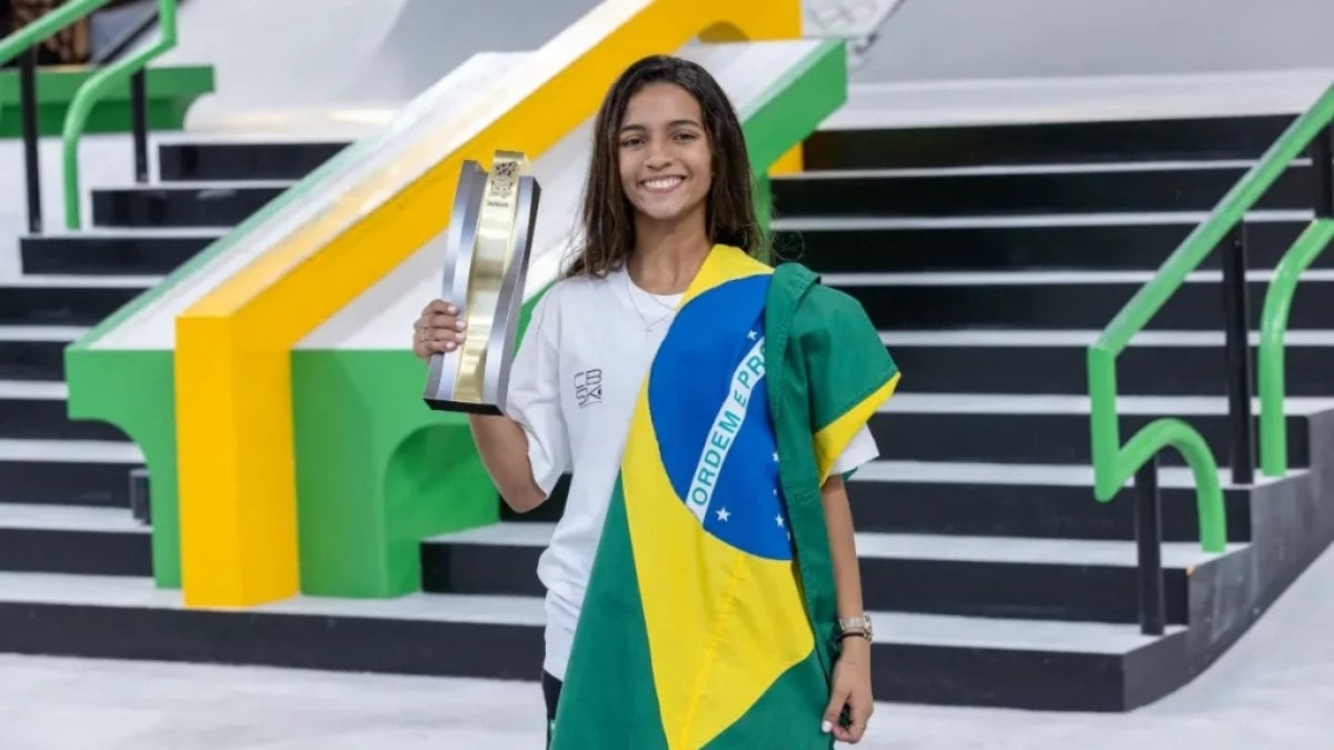 Rayssa Leal brilha e vence o Qualificatório de Xangai Rayssa Leal brilha e vence o Qualificatório de Xangai