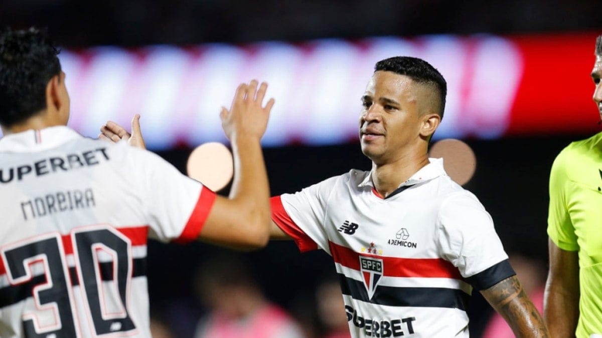 Autor do segundo gol do São Paulo, Erick celebra classificação na Copa do Brasil Autor do segundo gol do São Paulo, Erick celebra classificação na Copa do Brasil