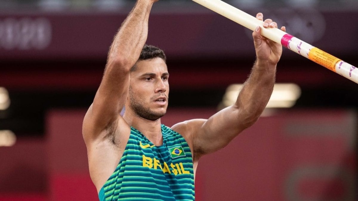 Thiago Braz é suspenso por doping e não irá às Olimpíadas de Paris Thiago Braz é suspenso por doping e não irá às Olimpíadas de Paris