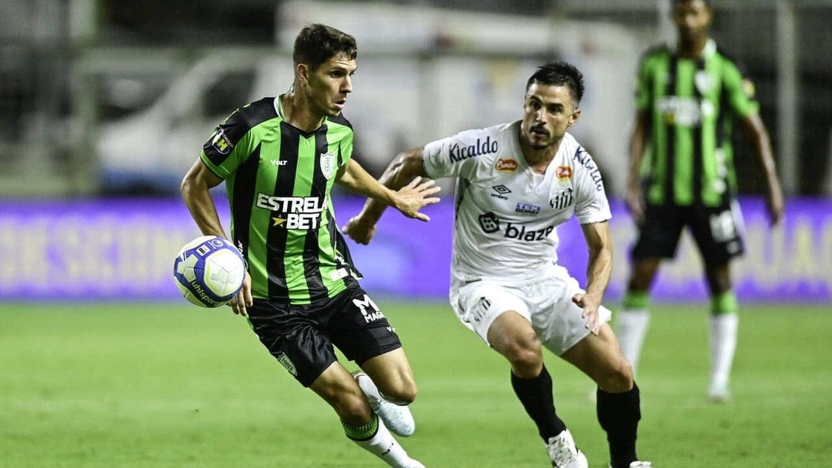 Santos perde para o América-MG e pode deixar a liderança da Série B Santos perde para o América-MG e pode deixar a liderança da Série B