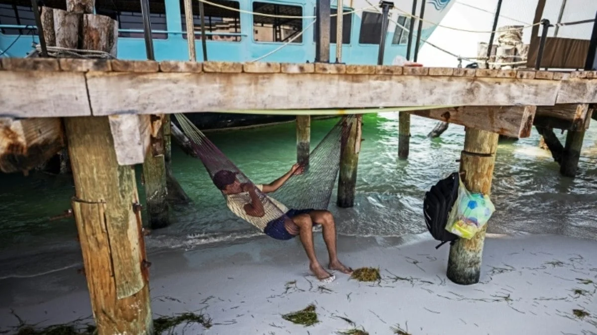 A vida sem praia de um bairro de trabalhadores em Cancún