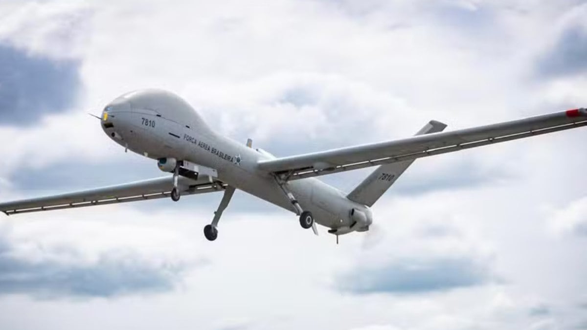 FAB comunica queda de drone durante buscas de vítimas no RS FAB comunica queda de drone durante buscas de vítimas no RS