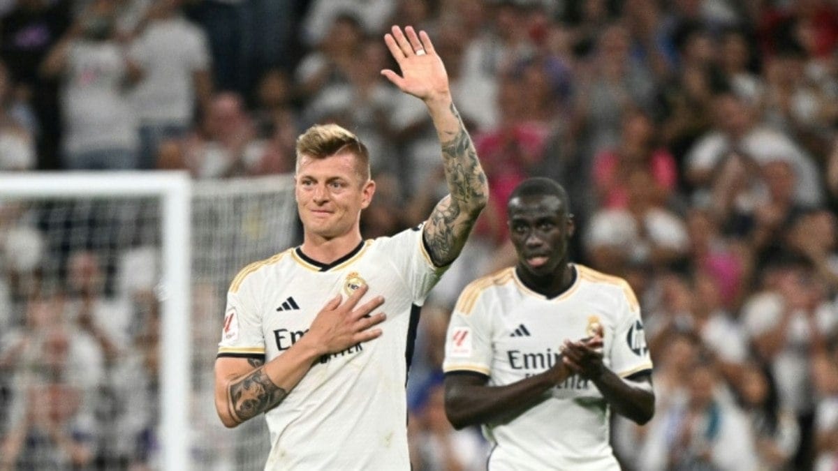 Real Madrid empata com Betis na rodada final do Espanhol; Bernabéu se despede de Kroos Real Madrid empata com Betis na rodada final do Espanhol; Bernabéu se despede de Kroos