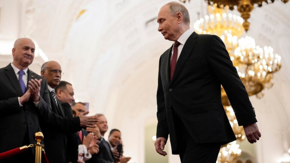 Putin toma posse e se diz aberto a diálogo com países ocidentais Putin toma posse e se diz aberto a diálogo com países ocidentais