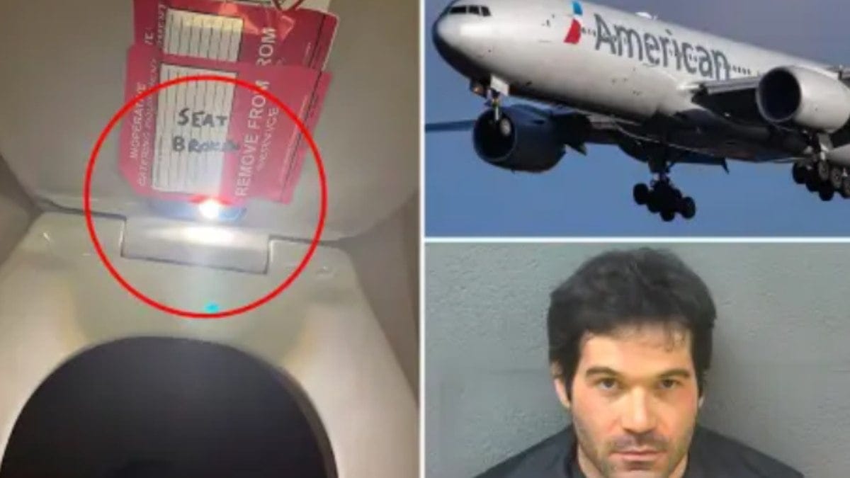 Companhia aérea culpa menina de 9 anos após abuso em banheiro de avião Companhia aérea culpa menina de 9 anos após abuso em banheiro de avião