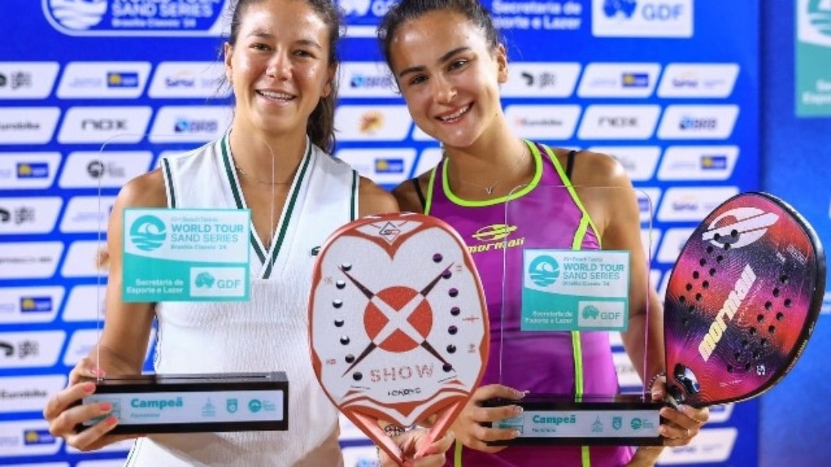 Vitória Marchezini é bicampeã do Sand Series de Brasília Vitória Marchezini é bicampeã do Sand Series de Brasília