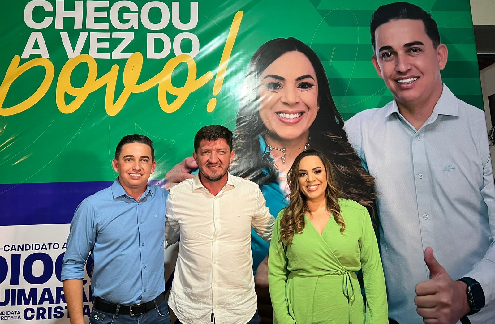 Diogo Guimarães oficializa pré-candidatura a prefeito de Varjão Diogo Guimarães oficializa pré-candidatura a prefeito de Varjão