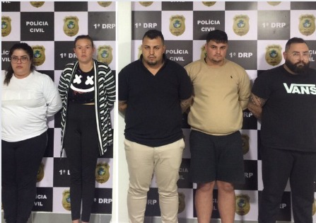 Cinco são presos por aplicar golpe do bilhete premiado