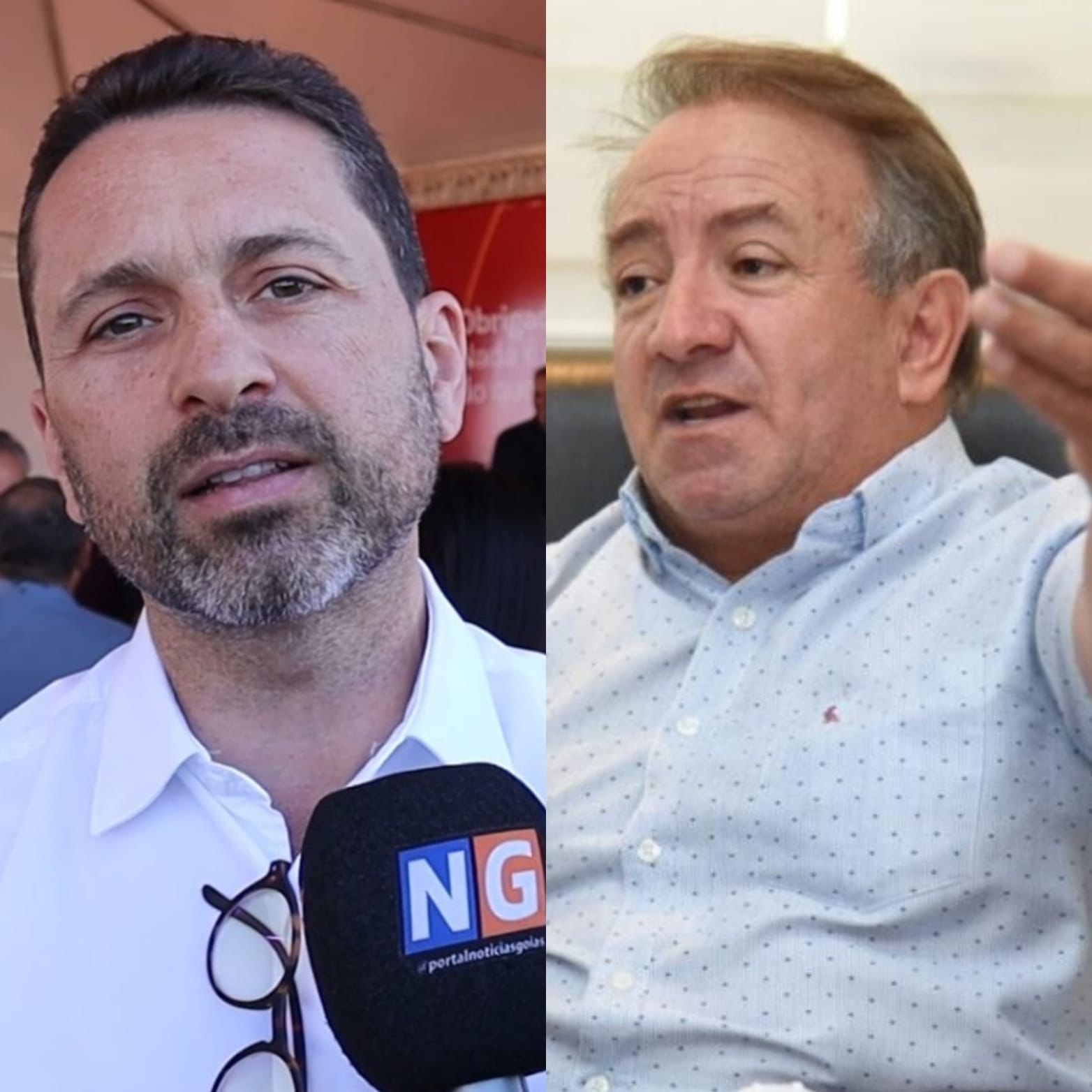 Caiado avisa Vilmar que Leandro Vilela será candidato da base Caiado avisa Vilmar que Leandro Vilela será candidato da base