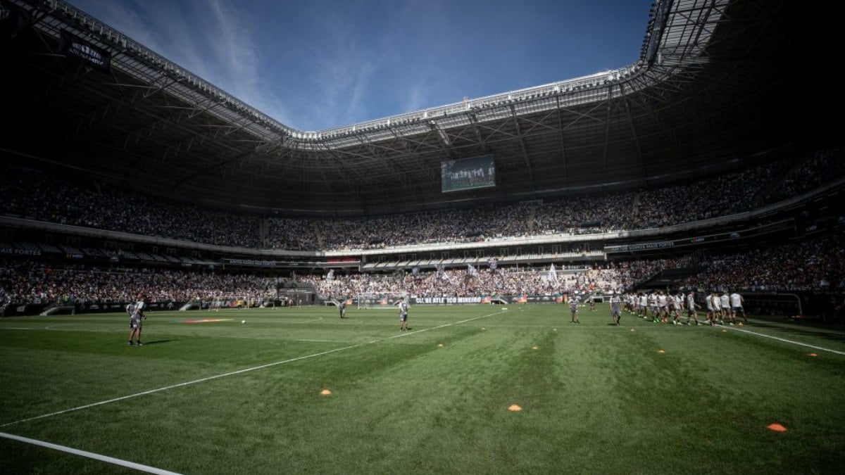 Atlético-MG tenta manter 100% contra times de SP na Arena MRV Atlético-MG tenta manter 100% contra times de SP na Arena MRV
