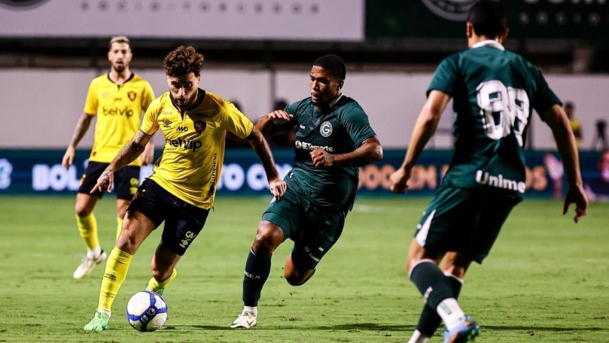 Goiás vence o Sport por 3 a 0 e assume liderança provisória da Série B