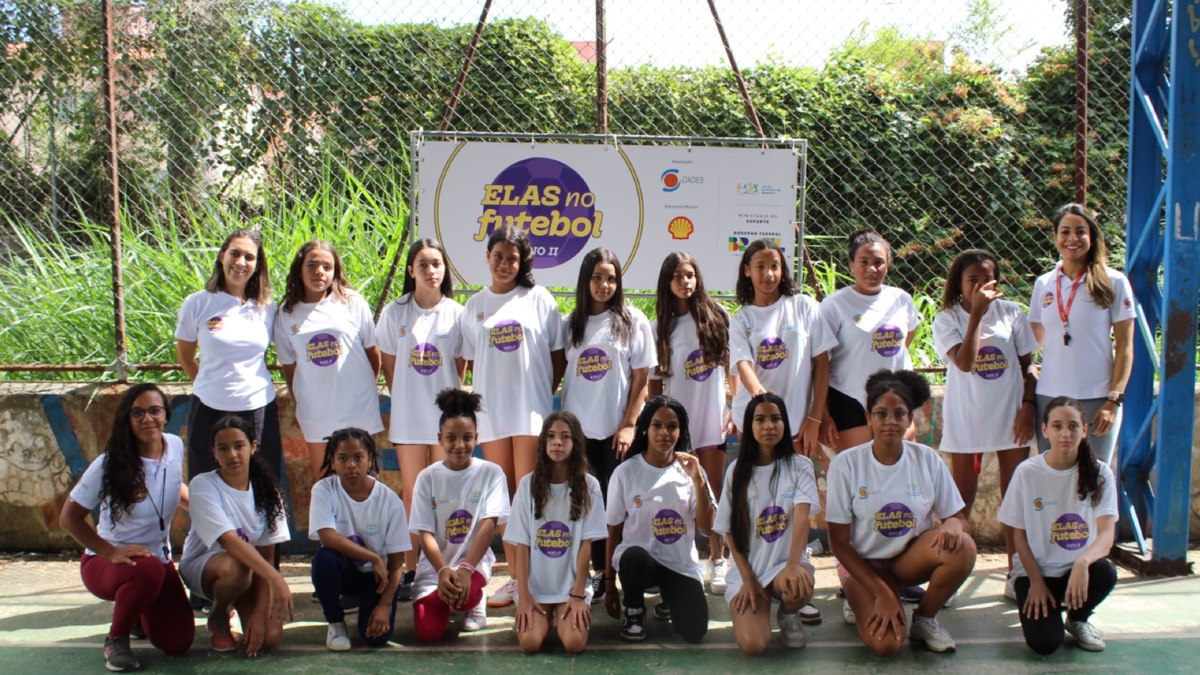 Shell apoia projeto ELAS no Futebol para promover igualdade de gênero no esporte Shell apoia projeto ELAS no Futebol para promover igualdade de gênero no esporte