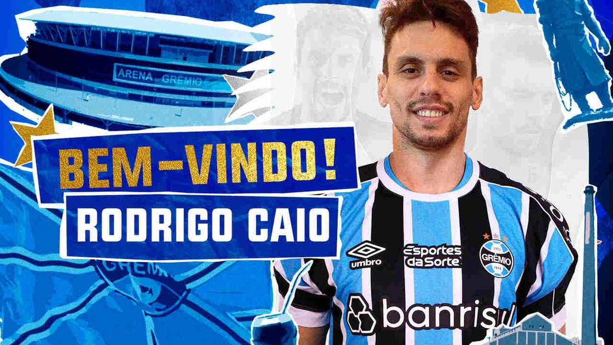 Rodrigo Caio é anunciado como novo zagueiro do Grêmio Rodrigo Caio é anunciado como novo zagueiro do Grêmio