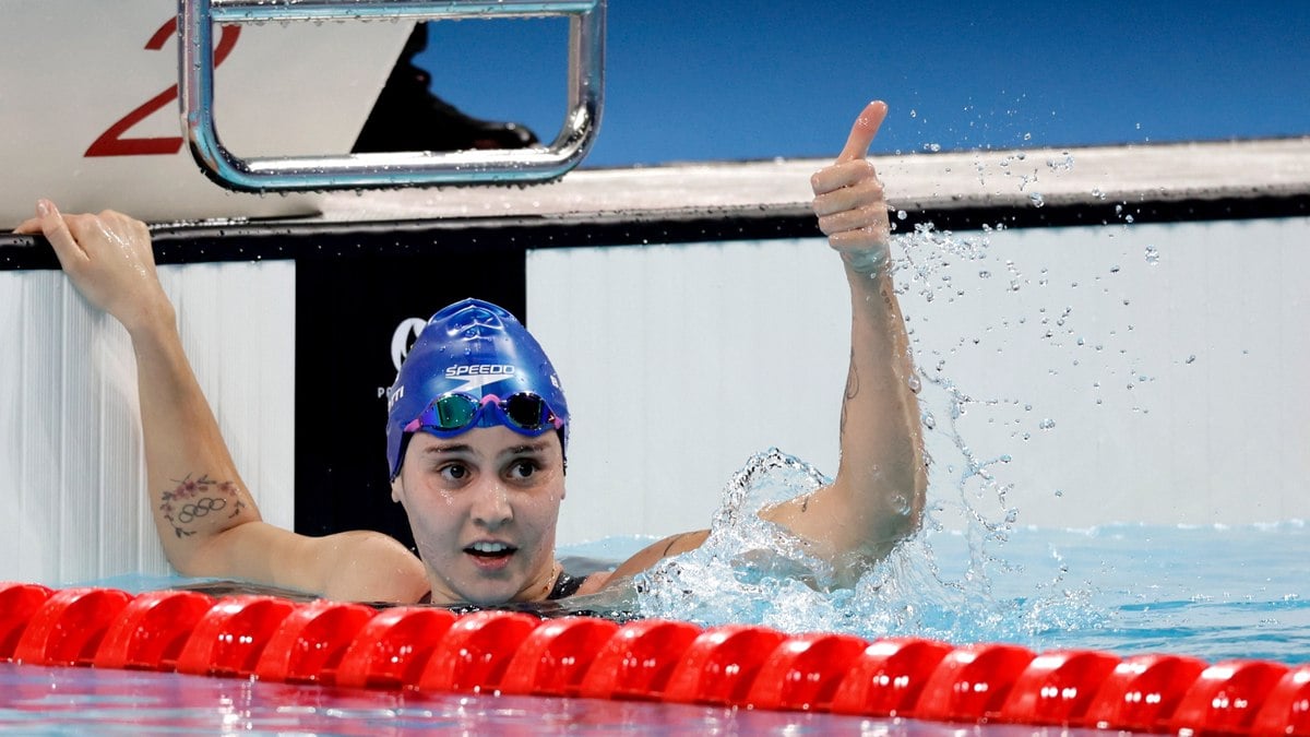 Beatriz Dizotti avança para final dos 1500m livre da natação Beatriz Dizotti avança para final dos 1500m livre da natação