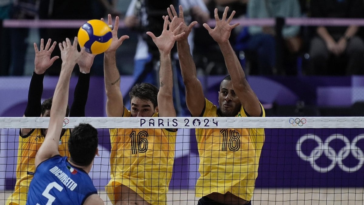 Brasil perde para a Itália em estreia nas Olimpíadas de Paris Brasil perde para a Itália em estreia nas Olimpíadas de Paris