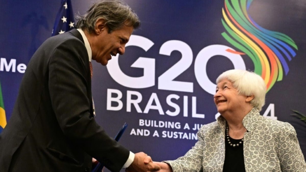 G20 se compromete a ‘cooperar’ para taxar grandes fortunas