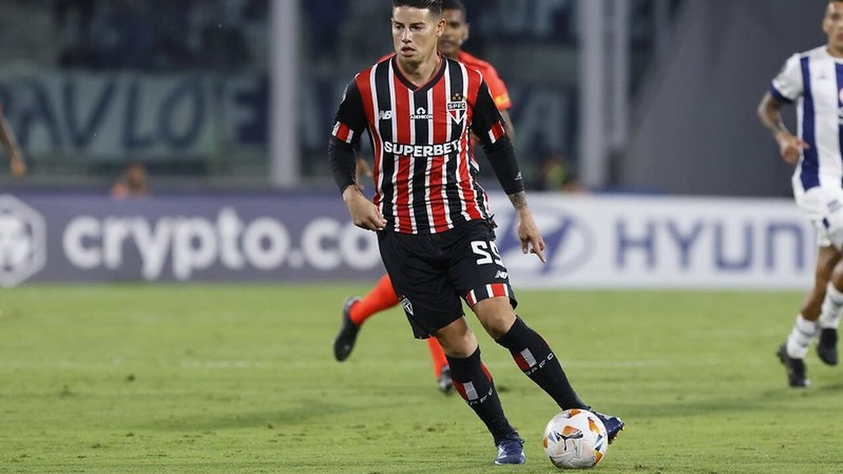 São Paulo pressiona James Rodríguez por uma rescisão de contrato São Paulo pressiona James Rodríguez por uma rescisão de contrato