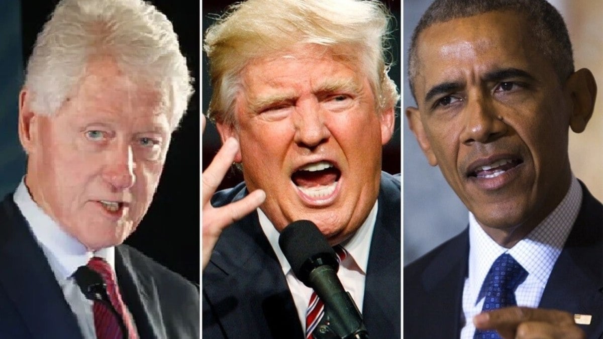 Trump, Obama e Bill Clinton reagem à desistência de Biden Trump, Obama e Bill Clinton reagem à desistência de Biden