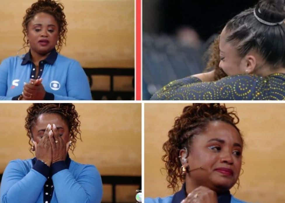 Daiane dos Santos não segura as lágrimas com bronze da equipe de ginástica artística – ac24horas.com Daiane dos Santos não segura as lágrimas com bronze da equipe de ginástica artística – ac24horas.com