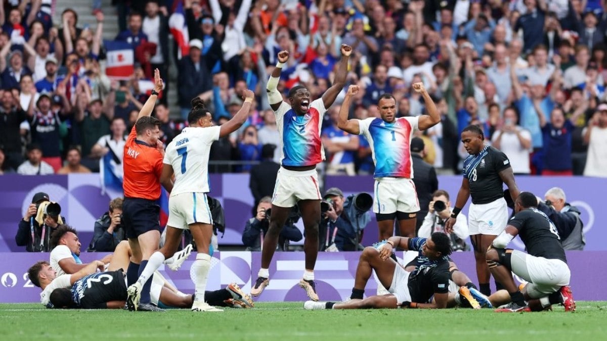 França garante primeira medalha de ouro no Rugby França garante primeira medalha de ouro no Rugby