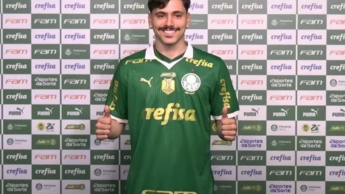 Mauricio indica que tem Veiga como referência no Palmeiras: ‘Inspiração’ Mauricio indica que tem Veiga como referência no Palmeiras: ‘Inspiração’