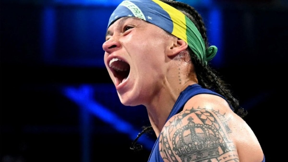 Bia Ferreira estreia com vitória no boxe feminino em Paris-2024 Bia Ferreira estreia com vitória no boxe feminino em Paris-2024
