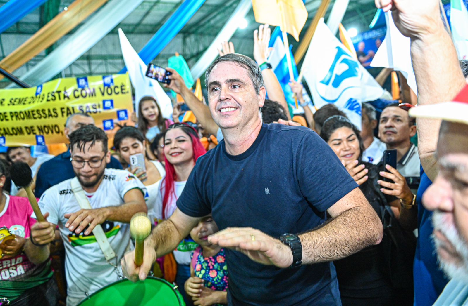 Durante convenção, MBD apresenta novo jingle de campanha de Marcus Alexandre