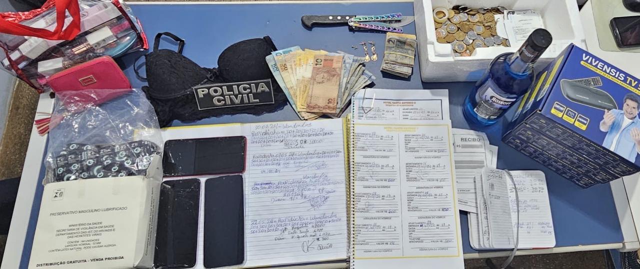 Hotel é alvo de operação após denúncia de prostituição infantil no AM Hotel é alvo de operação após denúncia de prostituição infantil no AM