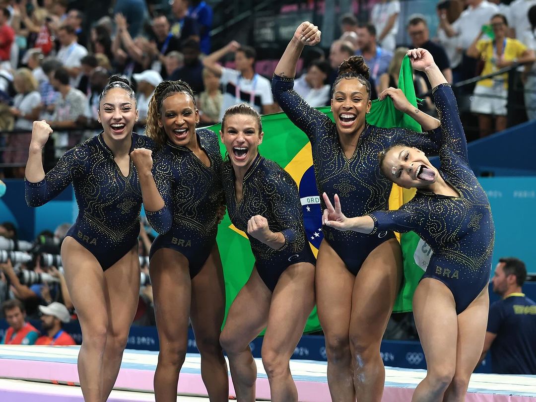 Equipe feminina conquista medalha inédita para ginástica brasileira Equipe feminina conquista medalha inédita para ginástica brasileira