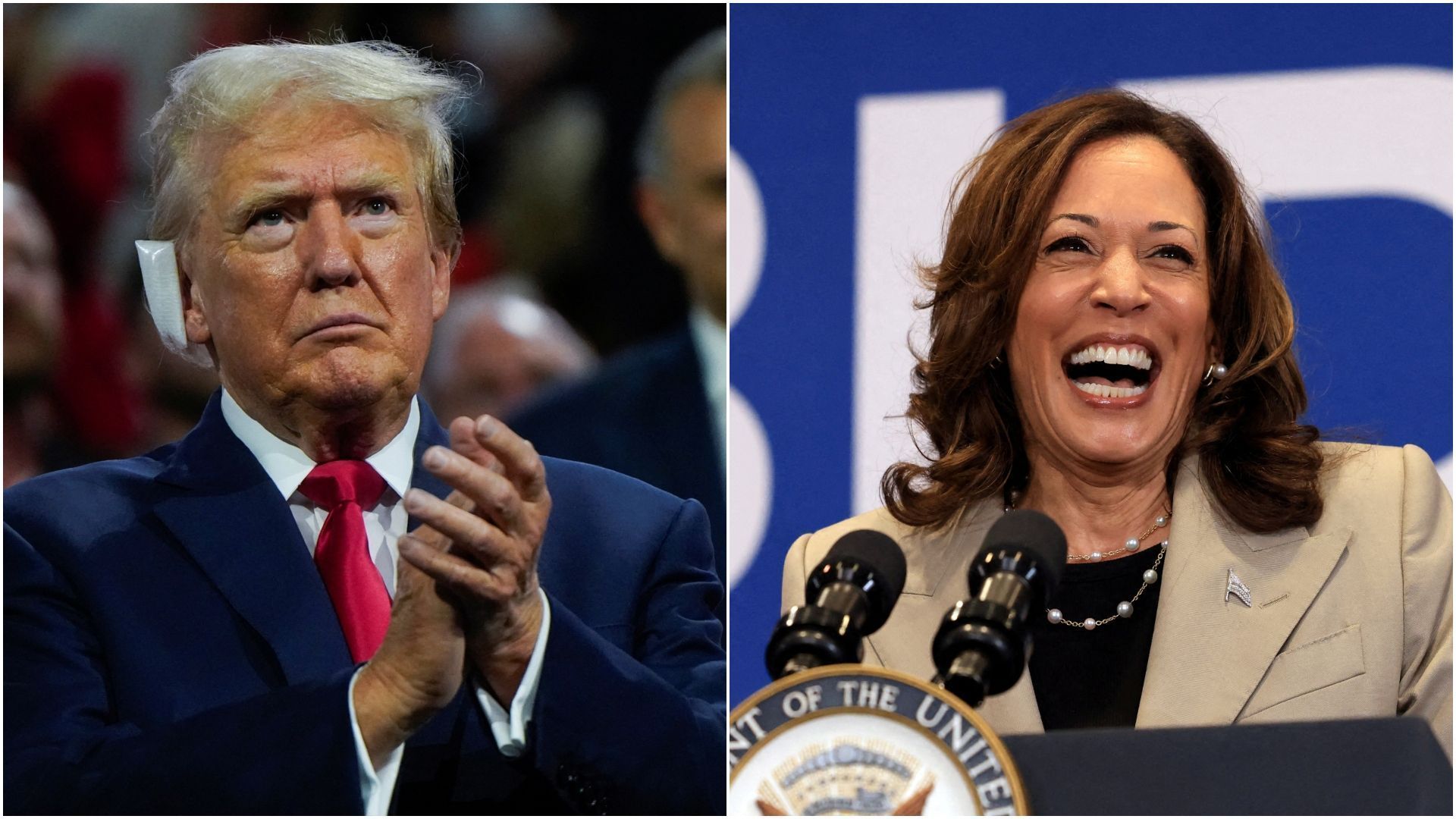 Kamala avança em seis de sete estados-chave, mostra pesquisa da Bloomberg Kamala avança em seis de sete estados-chave, mostra pesquisa da Bloomberg