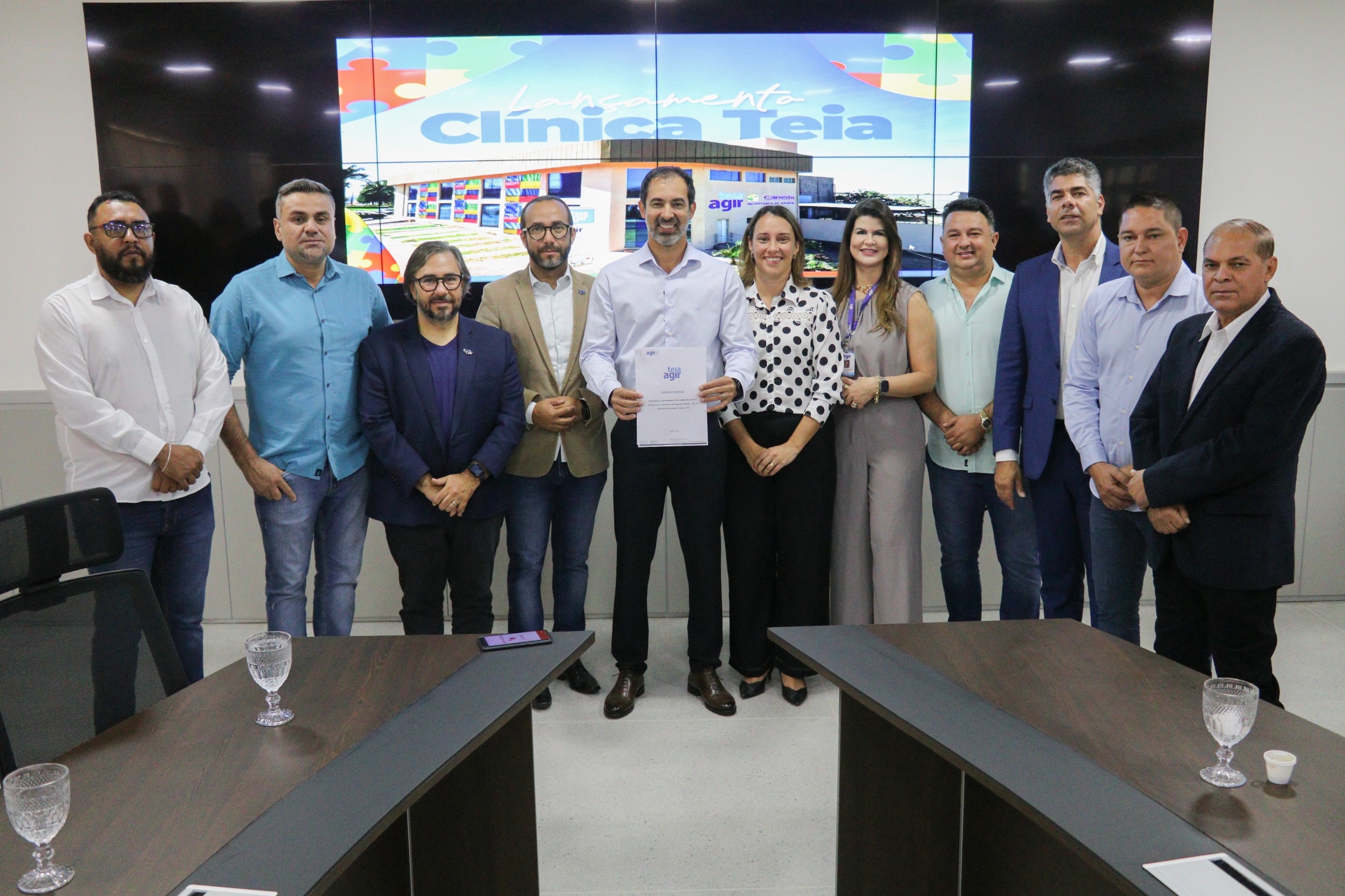 Prefeitura firma convênio para criação da Clínica Teia Prefeitura firma convênio para criação da Clínica Teia