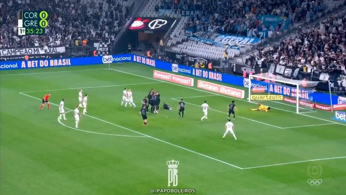 Com gol anulado nos acréscimos, Corinthians e Grêmio só empatam na Copa do Brasil Com gol anulado nos acréscimos, Corinthians e Grêmio só empatam na Copa do Brasil