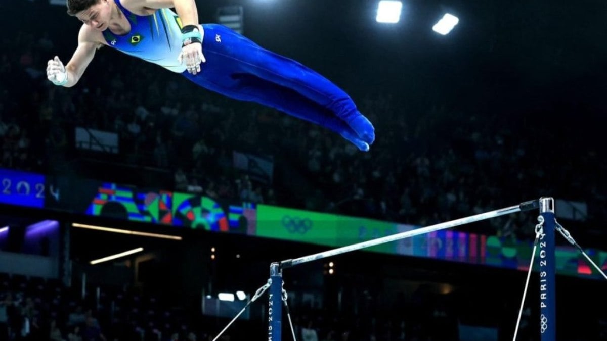 Brasil estreia na ginástica artística masculinav Brasil estreia na ginástica artística masculinav