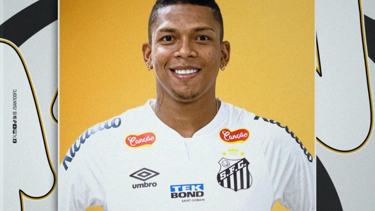 Santos anuncia Billy Arce até o final de 2025 Santos anuncia Billy Arce até o final de 2025