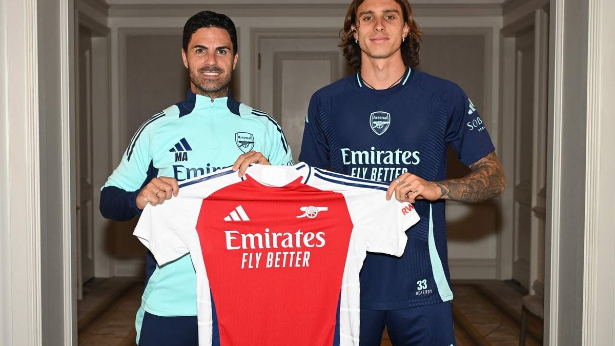 Arsenal anuncia contratação de Riccardo Calafiori Arsenal anuncia contratação de Riccardo Calafiori