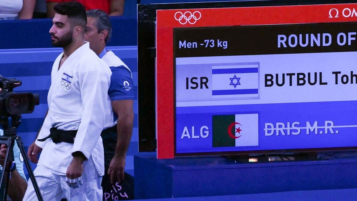 judoca argelino se recusa a lutar contra israelense e pode ser punido judoca argelino se recusa a lutar contra israelense e pode ser punido