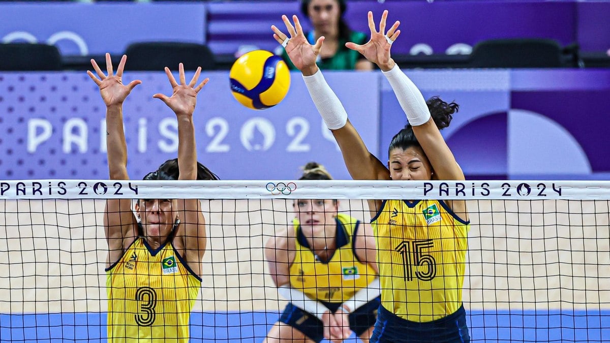 Com tranquilidade, Brasil bate o Quênia em estreia no vôlei feminino em Paris Com tranquilidade, Brasil bate o Quênia em estreia no vôlei feminino em Paris