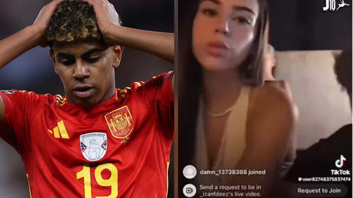 Lamine Yamal toma atitude após namorada aparecer em colo de outro Lamine Yamal toma atitude após namorada aparecer em colo de outro