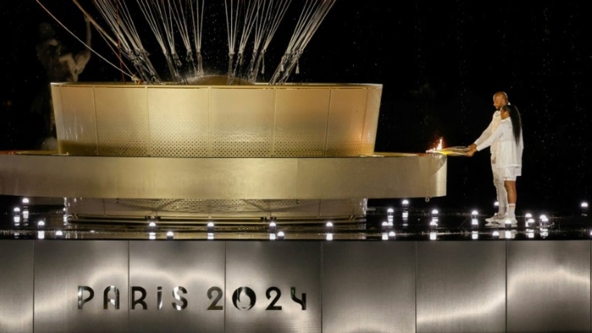 Marie-José Pérec e Teddy Riner, dois monumentos do esporte francés Marie-José Pérec e Teddy Riner, dois monumentos do esporte francés