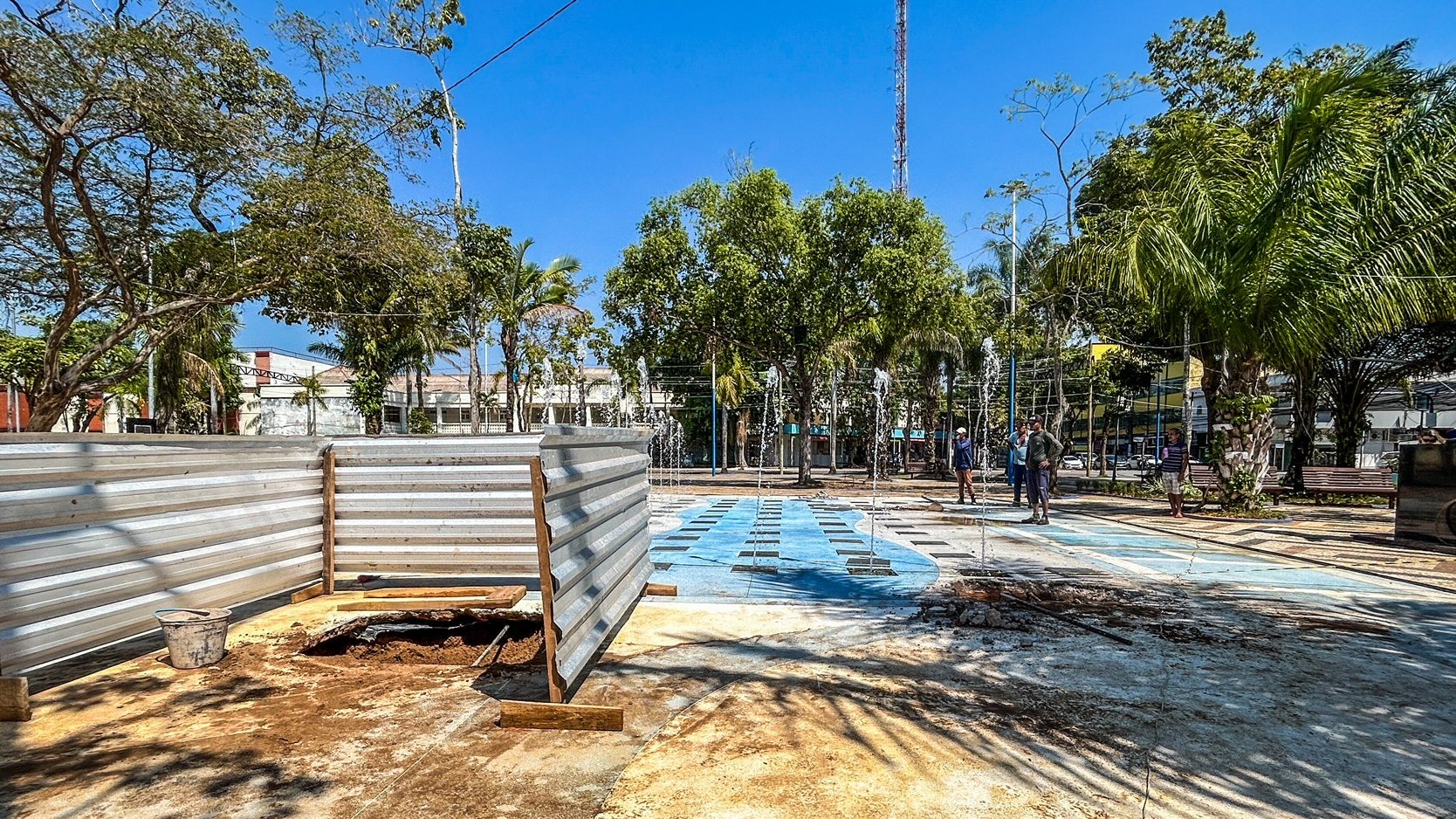Prefeitura diz que fonte luminosa voltará a funcionar neste domingo Prefeitura diz que fonte luminosa voltará a funcionar neste domingo